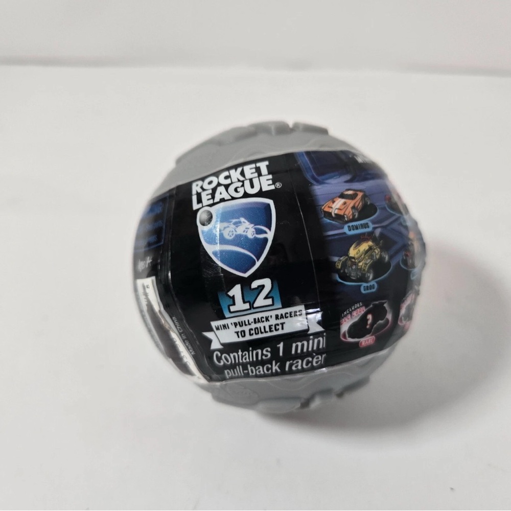 Rocket League Mini Pull-Back Racer Car Mystery Ball Factory Sealed
